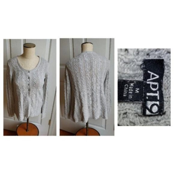 5 Sweater Shirt Top Blouse Orange Tan Yellow Women's WOMAN'S Size Large - Picture 6 of 8